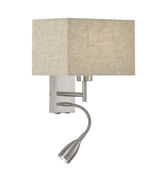 Wandleuchte DREAM in Nickel aus Metall