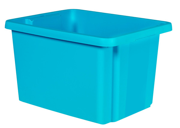 Stapelbox ESSENTIALS 26L in blau aus Polypropylen
