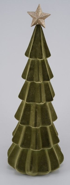 Weihnachtsbaum in grün aus Kunststoff