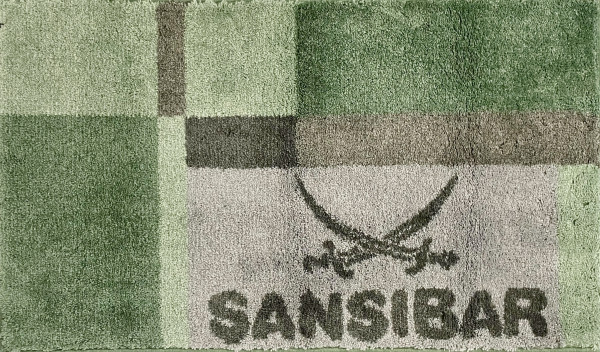 Badematte SANSIBAR in jade aus Polyacryl