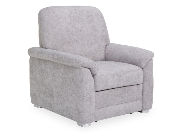 Sessel SYSTEMPOLSTER PIERRE in Alu aus Stoff