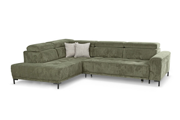 Polsterecke HARPER MONZON in grün aus Stoff