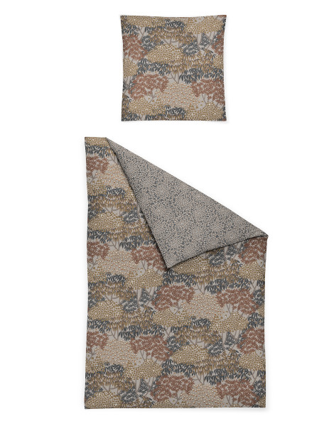 Bettwäsche SKY Satin in safran aus Baumwolle