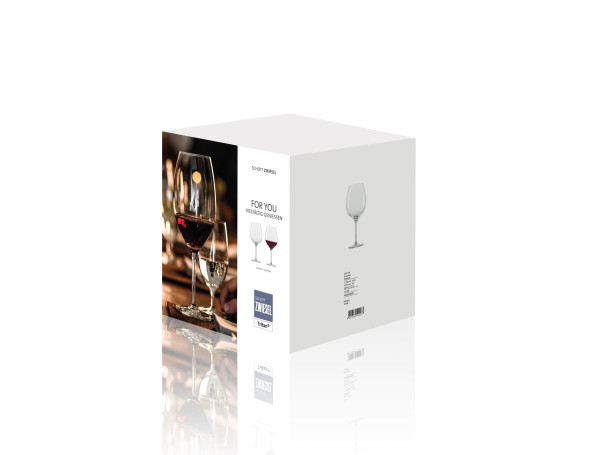 Burgunderglas-Set FOR YOU in transparent aus Glas