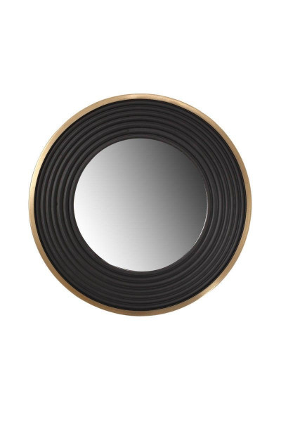 Wandspiegel ELEGANCA in  gold/schwarz aus Eisen