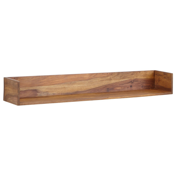 Wandregal in braun aus Holz