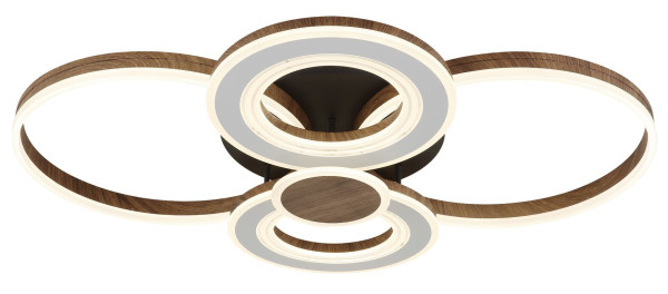 Deckenleuchte MARA in schwarz aus Metall