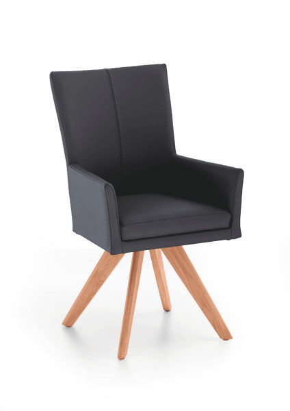 Polsterstuhl COLORADO in  Napoli schwarz