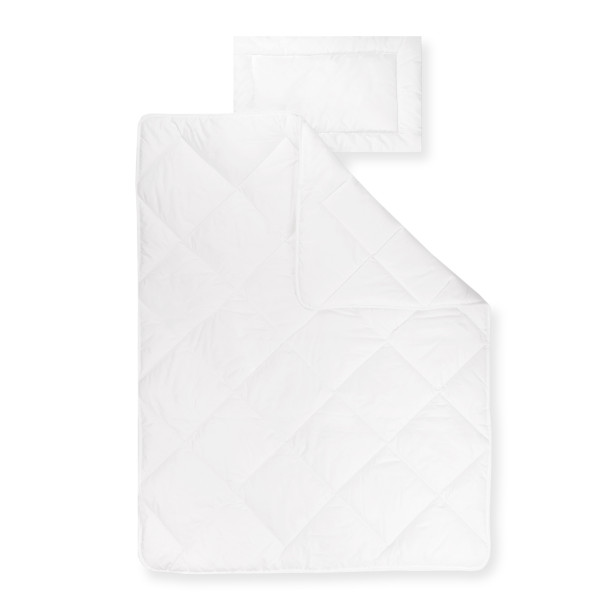 Steppbett-Set ZÖLLNER Hygiena in weiß aus Mischgewebe