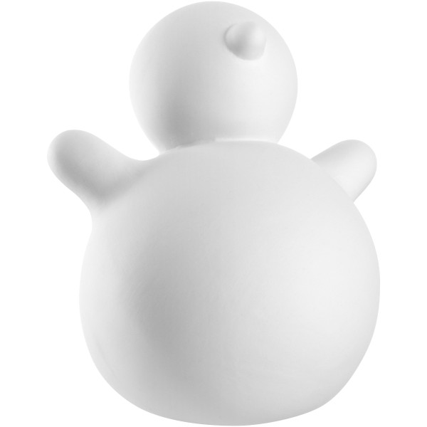 Schneemann PABLITO in weiß aus Keramik