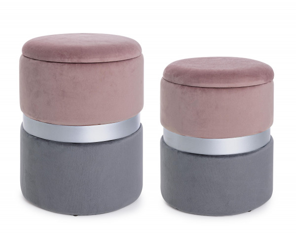 Hocker POLINA 2er Set