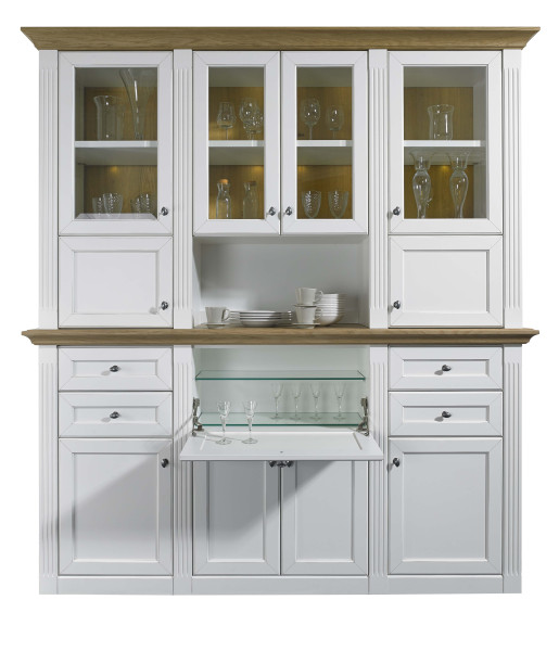 Buffet MAISONETTE in weiß aus Lack