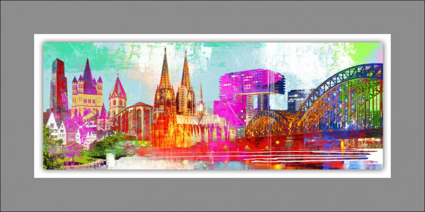 Aludibondbild KÖLN