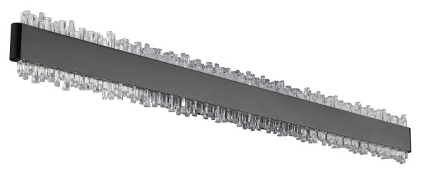 Wandleuchte STALAGMITA in schwarz aus Metall