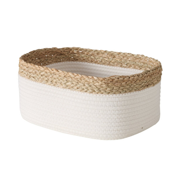 Korb IOANA in natur aus Materialmix