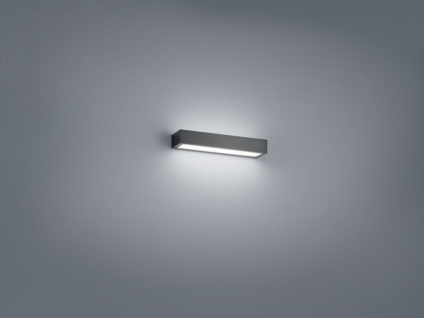 Wandleuchte THEIA in schwarz aus Metall