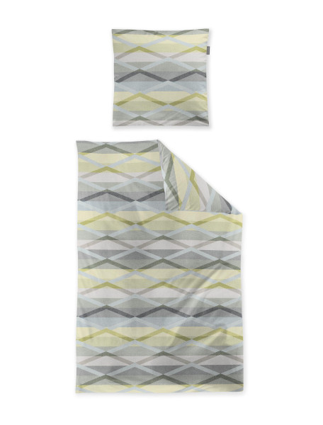 Bettwäsche WAVE Satin aus Baumwolle