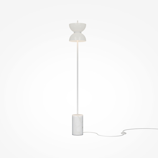 Stehleuchte KYOTO in weiß aus Metall