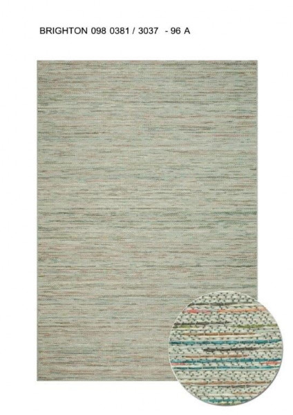 Teppich BRIGHTON multi in mehrfarbig aus Polypropylen
