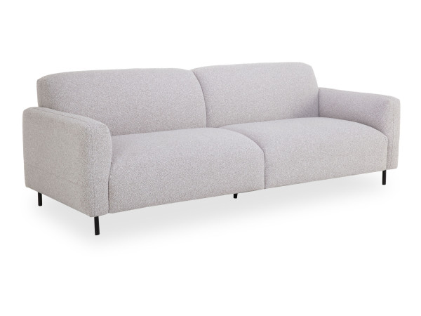 Sofa DROP SALVADOR in hellgrau aus Stoff