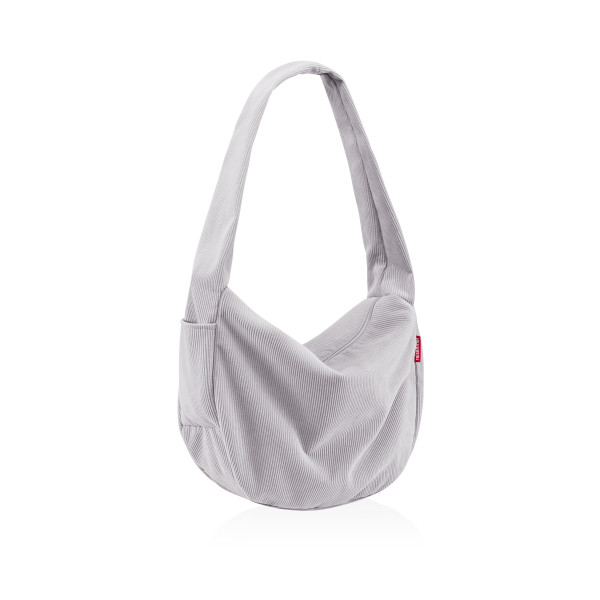 Moonbag reisenthel CORD in grau aus Polyester