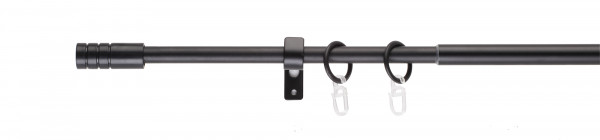 Komplettgarnitur RILLCUBE sw. in schwarz aus Metall