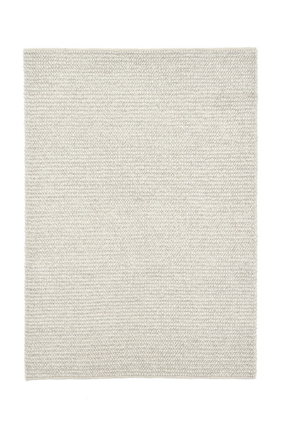 Teppich HELSINKI in beige aus Schurwolle
