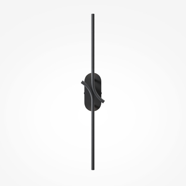 Wandleuchte RENAISSANCE in schwarz aus Metall