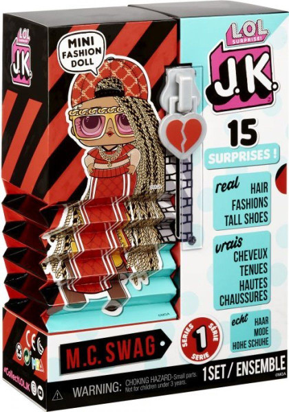 LOL Surprise J.K.Doll-M.C.Swag aus Papier