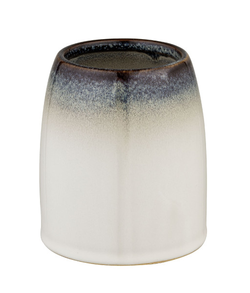 Zahnputzbecher OSTETO in braun aus Keramik