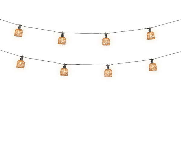 Party-Beleuchtung in beige